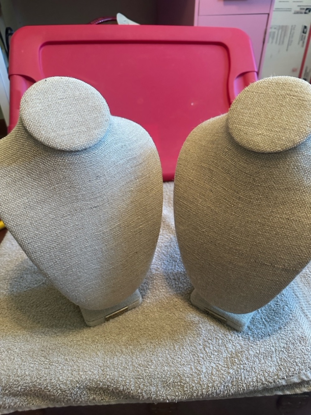 Chloe + Isabel branded Large display busts: set of 2.